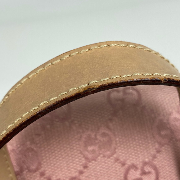 Gucci GG patterned backpack bag GG canvas pink - Picture 5 of 7